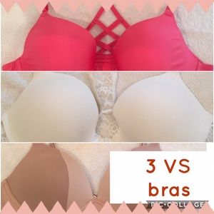 3 Victoria Secret Bras Bundle SALE PRICE